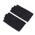 UV Nail Gloves Fluorescent Black Fingerless Anti Black UV Light Nail Protective Gloves Nail Tools