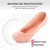 Silicone Gel Moisturizing Socks Reusable Soft Silicone Heel Cushion Sleeve Protectors Socks