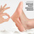 Silicone Gel Moisturizing Socks Reusable Soft Silicone Heel Cushion Sleeve Protectors Socks