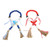 Wooden Bead String DIY Christmas Party Decoration Wall Hanging Long Wooden Bead String