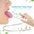 Tongue Scraper Stainless Steel Cleaner Fresh Breath Cleaning Coated Tongue Toothbrush Dental Oral Hygiene Care Tools