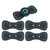 Cervical Spine Massage Patch Mini 6 Modes Portable Micro Current EMS Pulse Massager for Shoulder