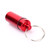 Portable Travel Pill Box WaterProof Mini Blue Aluminum Keychain Tablet Pill Storage Box Case