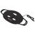 LED Facial Cover Binaural 4 Colors Light 3 Gears Light Wave Lifting Multifunctional Silicone Photon Facial Cover Black