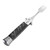 Folding Spring Camping Fork One Button Flick 304 Stainless Steel Pocket Size Automatic Spring Utensils Fork Black