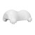 Neck Stretcher Spine Massage Ergonomic Design Flexible Adjustment Cervical Traction Neck Traction DeviceWhite