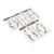 Baby Hair Stickers Reusable Waterproof Invisible Edges Striped Fake Hairline Stickers for Hair Salon DIY Hairstyling