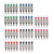 Tattoo Pen Kit Aluminum Alloy Tattoo Stick Pen and 50 Ballpoint Cartridges with Practice Skin Repair Strip Table Cloth