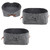 Fold Felt Desktop Storage Basket Box Durable Lightweight Organizing Basket for Home Office