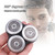 Shavers Blade-Heads Replacement Washable Electric Shaving Heads Replacement for Philips No-relco S9000 RQ10 RQ12