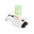 2pcs Plastic Salon Hair Dye Tube Squeezer Hair Color Cream Squeezer Household Toothpaste Squeezer ToolWhite