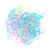 Plastic Hair Ties Multicolor Mini Elastic Hair Bands for Kids Baby Girls Hair Styling