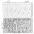 555 pcs Cotter Pin Assortment Kit Automotive