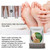 10pcs Ginger Foot Soak Pack Bag Lymphatic Drainage Relieve Fatigue Portable Sculpting Leg Slimming Foot Bath Pack