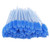 50pcs Nylon Makeup Brush Mascara Wands Eyelash Eyebrow Disposable Portable BrushDark Blue