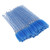 50pcs Nylon Makeup Brush Mascara Wands Eyelash Eyebrow Disposable Portable BrushDark Blue