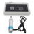 ED Shockwave Therapy Machine Extracorporeal Shock Wave Treatment Massager 100‑240V Blue and Silver EU Plug