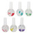 6Pcs Nail Scented Cuticle Oil Nail Nourishing Softening Hydrating Repairing Essential 15ml