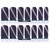 14pcs Nail Polish Strip DIY Adhesion Nail Wraps Decals Transfer Sticker Manicure Tool16