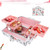 Professional Cosmetic Storage Box Portable Storage Jewelry Case Makeup Organizer Box(M)