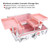 Professional Cosmetic Storage Box Portable Storage Jewelry Case Makeup Organizer Box(M)