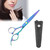 Professional Colorful Sharpness Edge Hair Scissors Barber Hairdressing Shears Cutter(Hair Scissors Protective Case )
