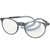 Vintage Blue Light Blocking Reading Glasses Magnetic Front Connection Reading Glasses(+200 Gray)