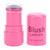 3pcs 5g Water Jelly Tint Stick Lightweight Blush Lipstick Long Lasting Lip Gloss Stick Blusher for Eyes Lips Cheeks Berry Color