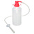 Vaginal Douche Multipurpose 9 Holes Removable Silicone Women Vaginal Cleaner with 3 Nozzles 600ML