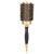 Portable Anion Anti static Round Hair Comb Salon Styling Brush Gold & Black (53mm)