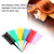 Hair Dyeing Comb 3-Way Sectioning Highlight Comb Professional Weave Weaving Comb Hair Dye Styling Tool For Salon Use