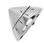 Pointed Mechanical Timer Clear Scale Stainless Steel Cooking Mechanical Reminder for Kitchen Sauna