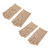 UV Gloves Prevent Skin Aging Fingerless Breathable Manicure Protection Gloves for Nail Curling Skin Color