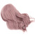 Long Wig with Bangs Fashionable Natural Wig Fake Hair Wig for Party Cosplay Light Purple