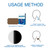 10 Pcs Tinnitus Ear Patch Tinnitus Patch for Ear Hearing Loss Sticker Natural Plant Plaster Health Care