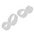 2Pcs Magnetic Therapy Slimming Toe Rings Weight Loss Toe Rings Silicone Toe Massage Tool
