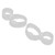 2Pcs Magnetic Therapy Slimming Toe Rings Weight Loss Toe Rings Silicone Toe Massage Tool