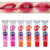 1PCS Advanced Color Peeling Lip Gloss 6 Color Tone Lasting Waterproof Lip Ploss