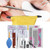 Eyelashes Grafting Tool Set Eyelash Extension Glue Tweezer False Eyelash Kit (10mm+10mm)