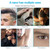 1PC Traditional Manual Shaver Professional Straight Edge Stainless Steel Sharp Barber Razor Folding Shaving Knife Shave Beard for Men Barber Male Home Use Shaving Tools(Without Blade)