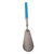 Shoe Horn Stainless Steel Retractable Long Handle Shoe Horn for Elderly Pregnant Women Lazy People Blue