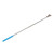 Shoe Horn Stainless Steel Retractable Long Handle Shoe Horn for Elderly Pregnant Women Lazy People Blue