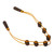 Wooden Manual Massage Strap Relaxation Lymphatic Drainage Self Massage Roller Rope for Home Cervical Vertebrae