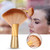 Soft Large Fan shaped Salon Stylist Barber Neck Face Duster Hair Brush Hair Cutting Tools