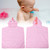 Baby Bathrobe Thick Baby Bath Face Hooded Towel Cartoon Animal Infant Plush WashclothPink