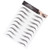 Long Lasting Eyebrow Transfers Sticker Household Portable Women Eyebrow Tattoo StickerBLACK-01
