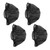 4 Pcs Mesh Wig Cap Breathable Stretchy Soft Nylon Mesh Net Stocking Wig Cap for Cosplay Costume