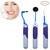 3Pcs Teeth Cleaning Kit LED Light Oral Mirror Hook Tooth Grinding  Oral Care Kit