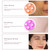Skin Rejuvenation Instrument RF/Electric Muscle Stimulation Beauty Instrument Cleansing Brightening Phototherapy Tender Skin Warm Lifting Eye Care