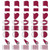 40 Pcs Flag Temporary Tattoo National Flags Tattoo Stickers Waterproof Flags Temporary Tattoo 8 Styles